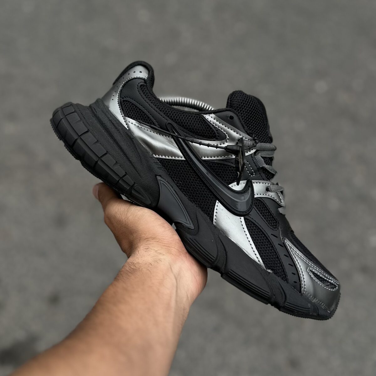 🇨🇳Nike vomero5 مشکی طوسی