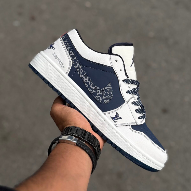 Air Jordan 1 Louis vuitton سرمه ای