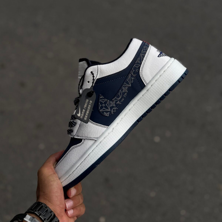 Air Jordan 1 Louis vuitton سرمه ای
