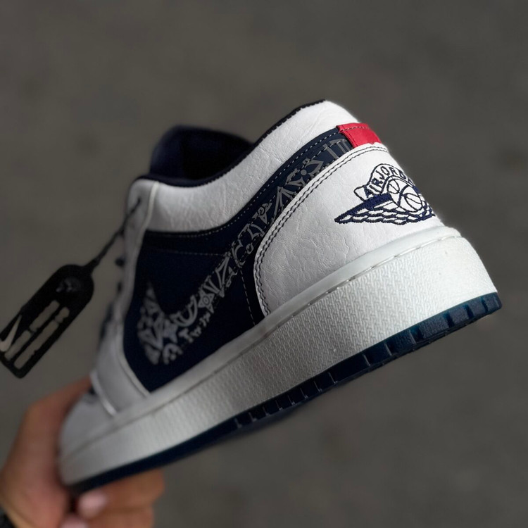 Air Jordan 1 Louis vuitton سرمه ای